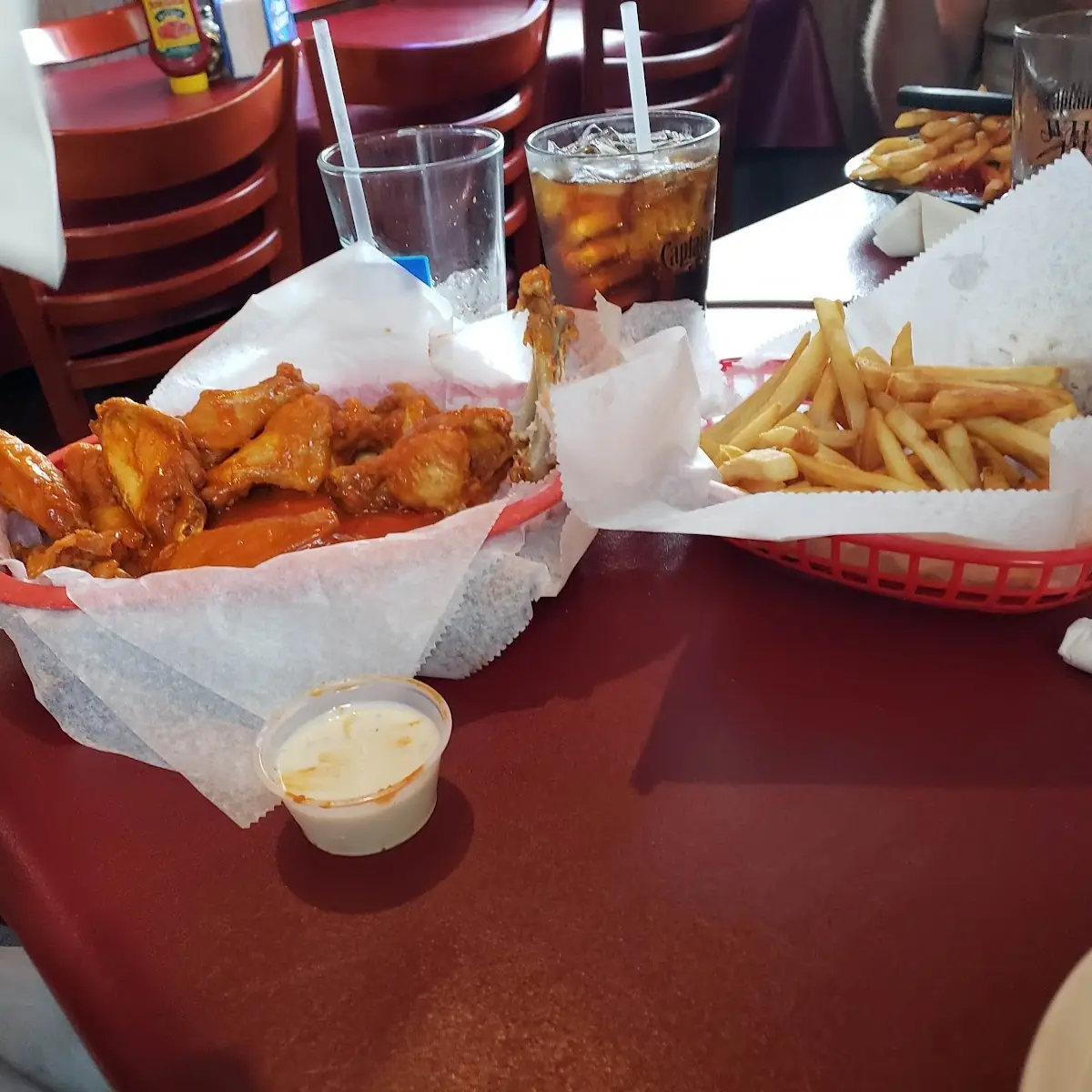 Wings and Fries