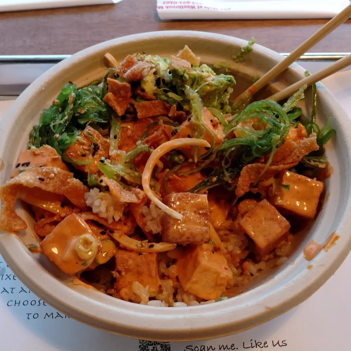 Fried Tofu Korean Spicy Gochu