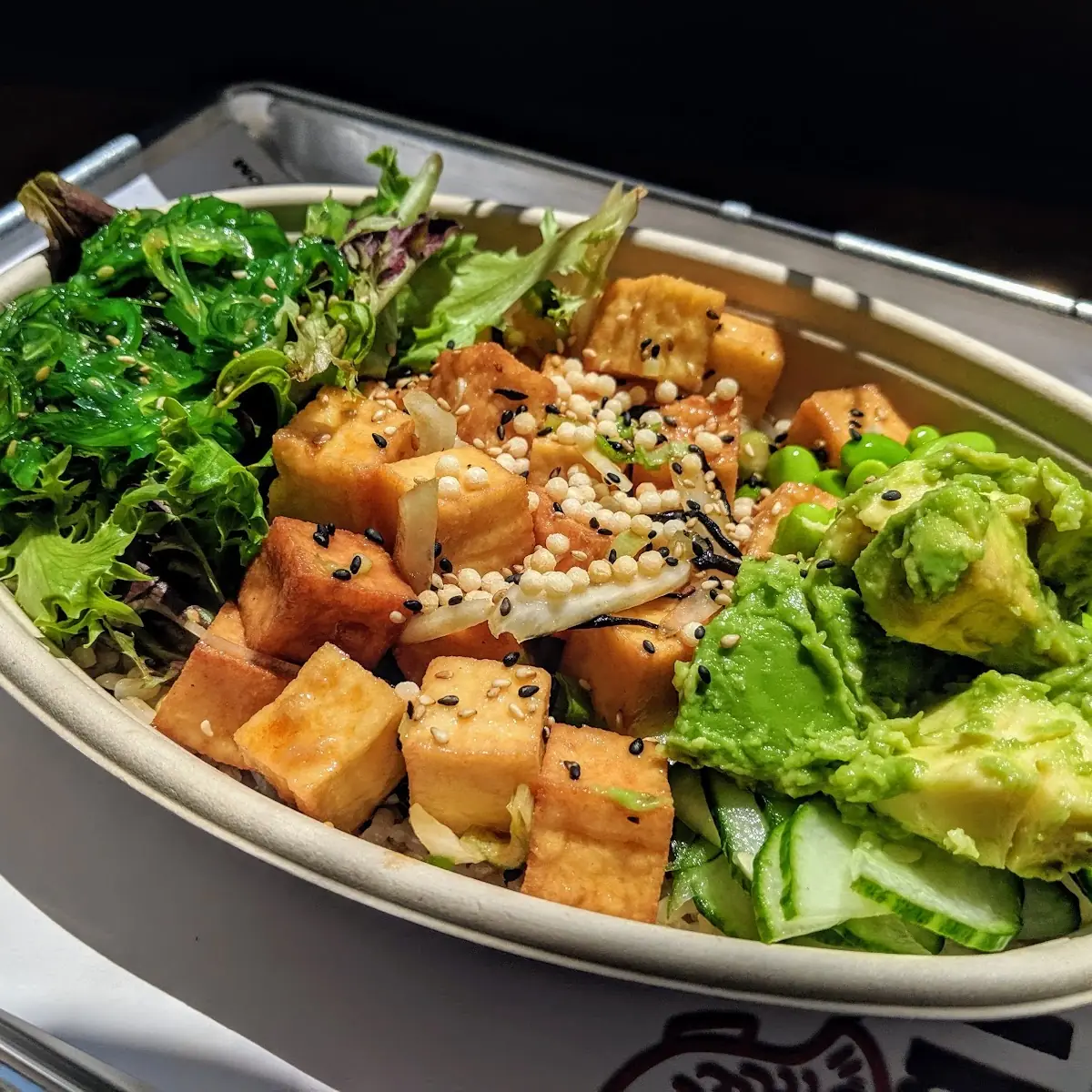 Miso Tofu Bowl