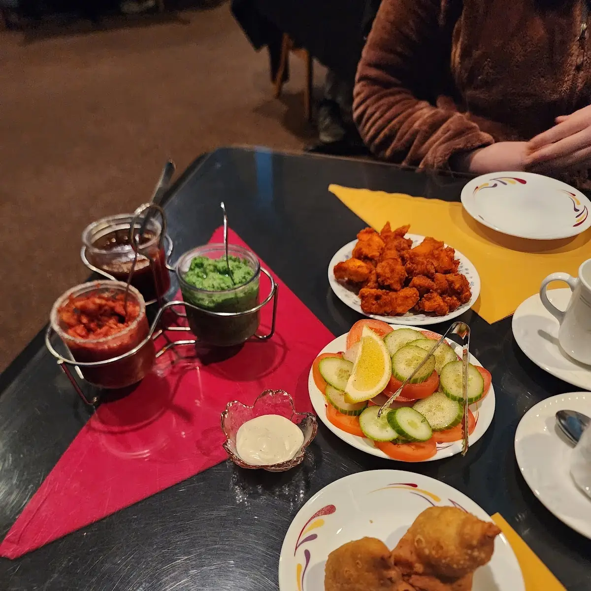 Cucumber Salad Samosas