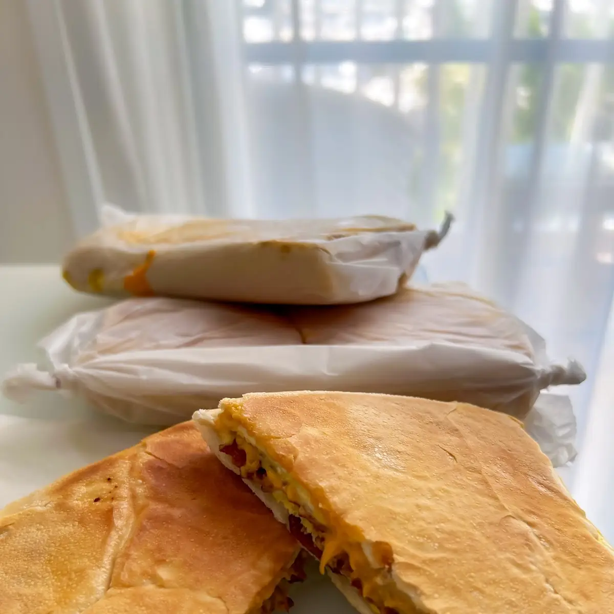 Bacon Egg and Cheese Sandwich Cubano