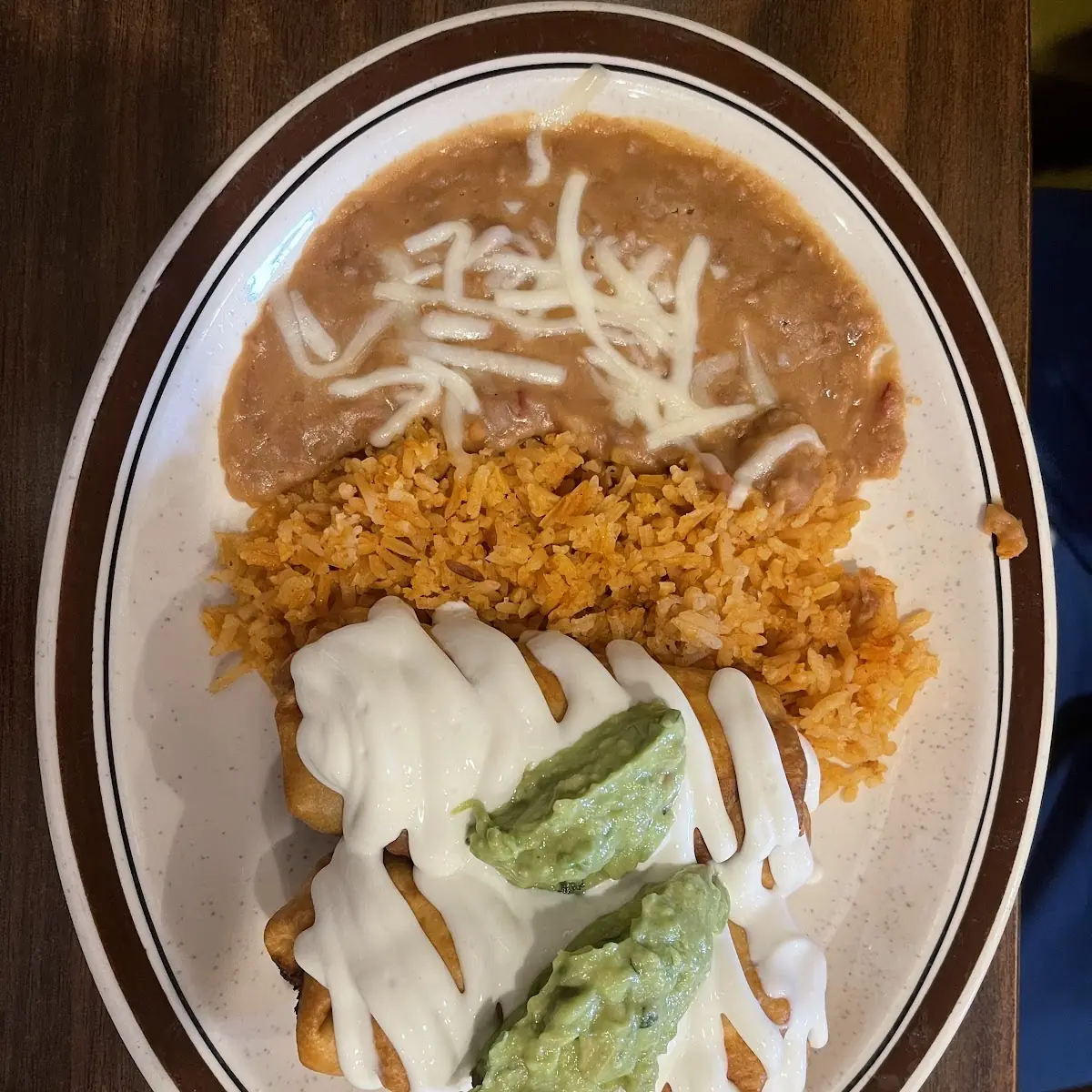 2 Enchilada Plate Dinner