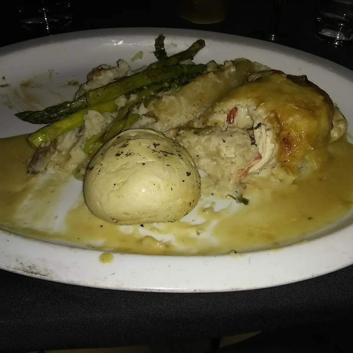 Stuffed Chicken Breast Dinner