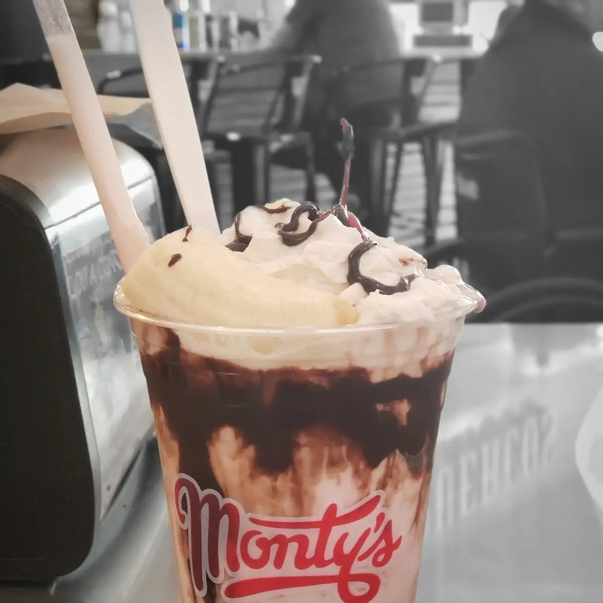 Banana Split Shake