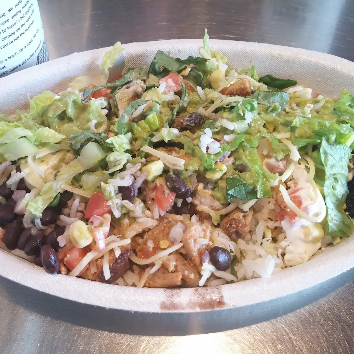 Chicken White Rice Black Beans