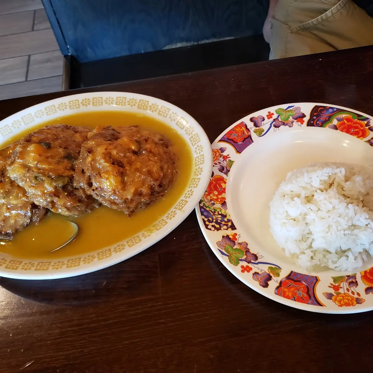 Honey Chicken with Fried Rice