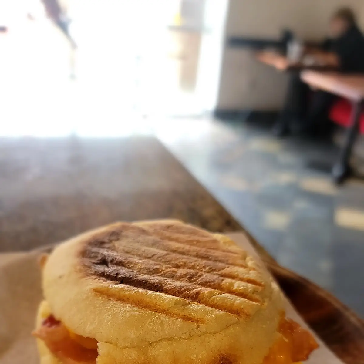 Sausage Cheddar Breakfast Sandwich