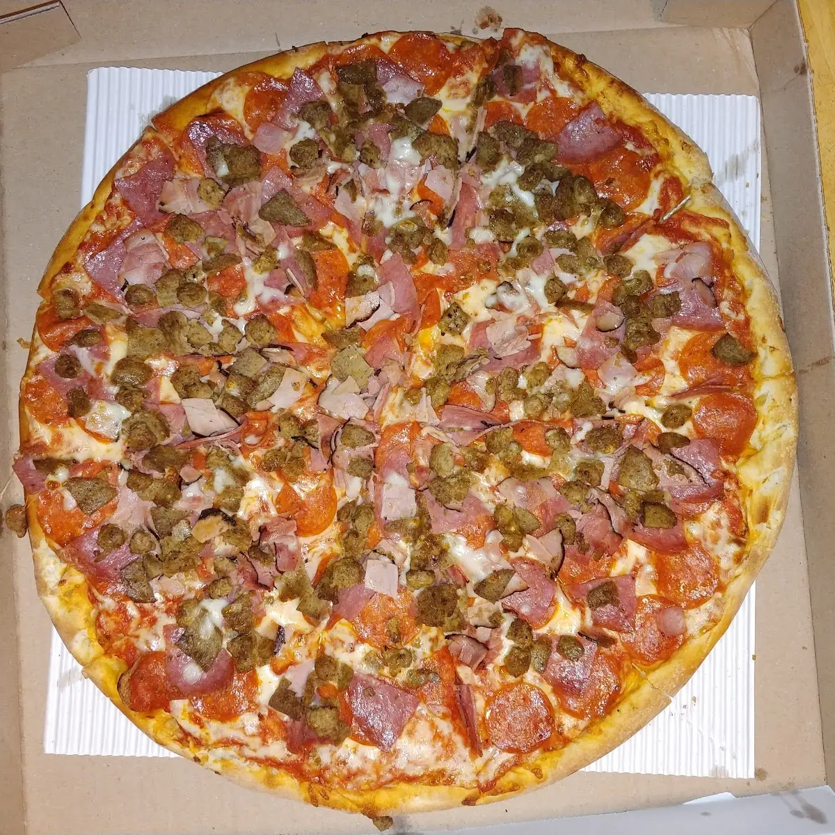 All Meat Pizza