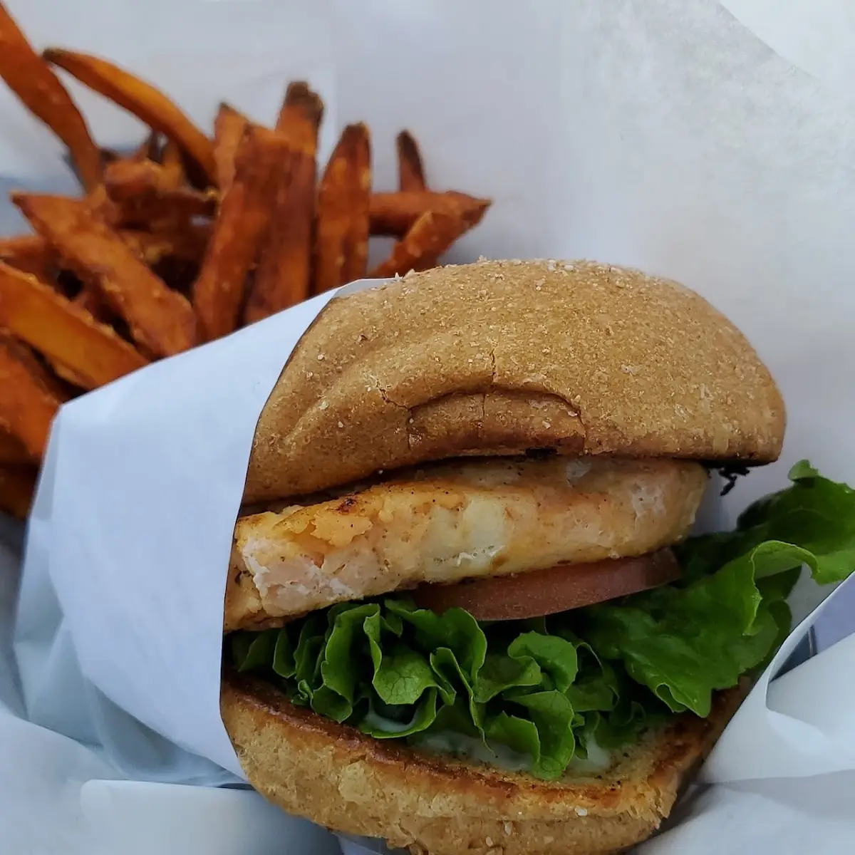 Salmon Burger