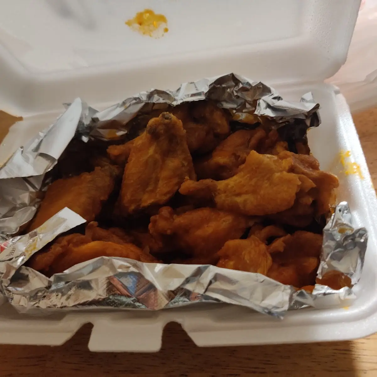 Bula Sauce Mixed with Hot Sauce Wings