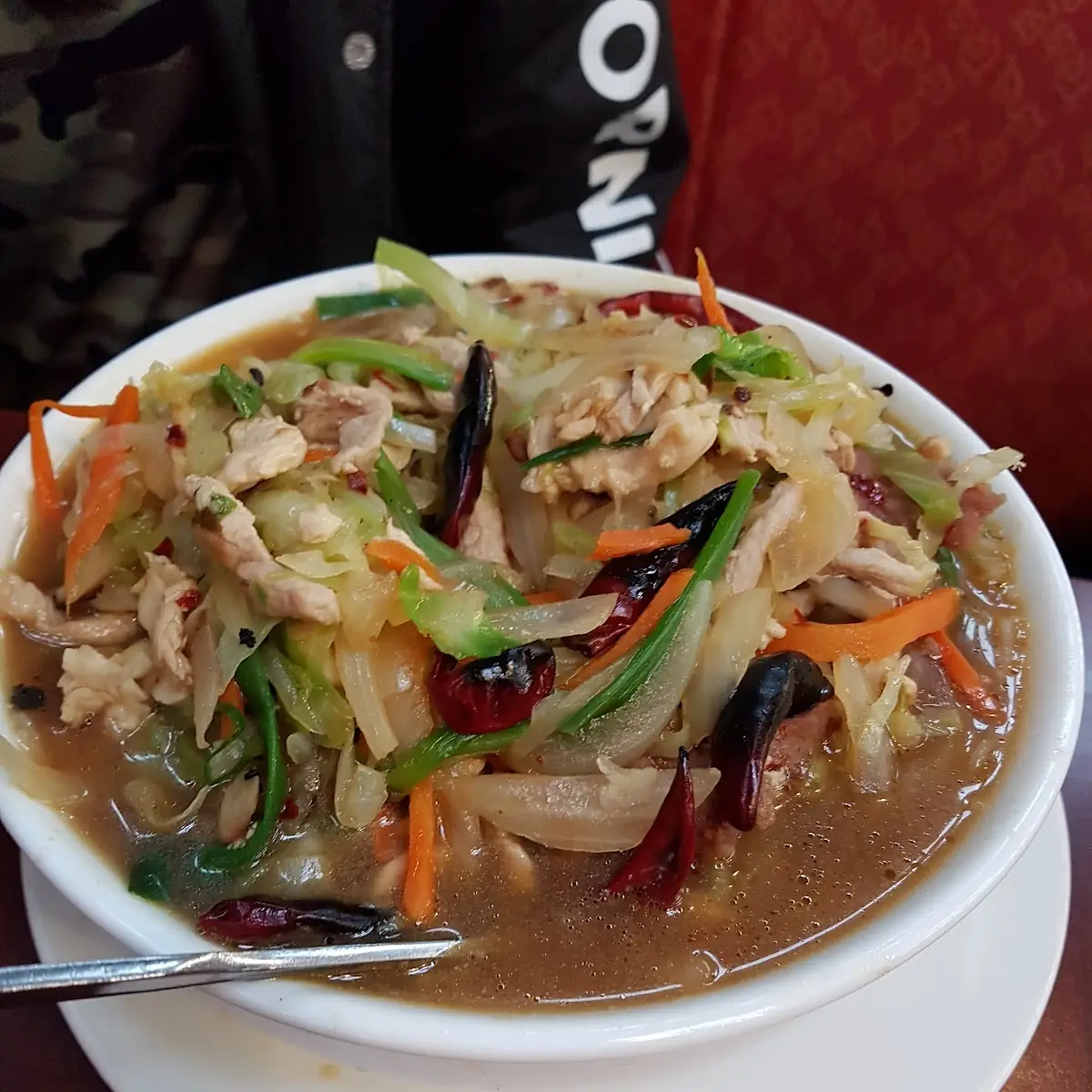Hot Spicy Noodle Soup
