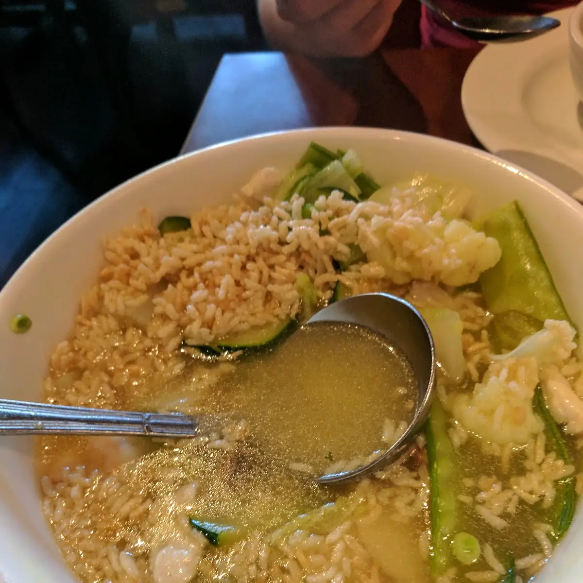 Sizzling Rice Soup
