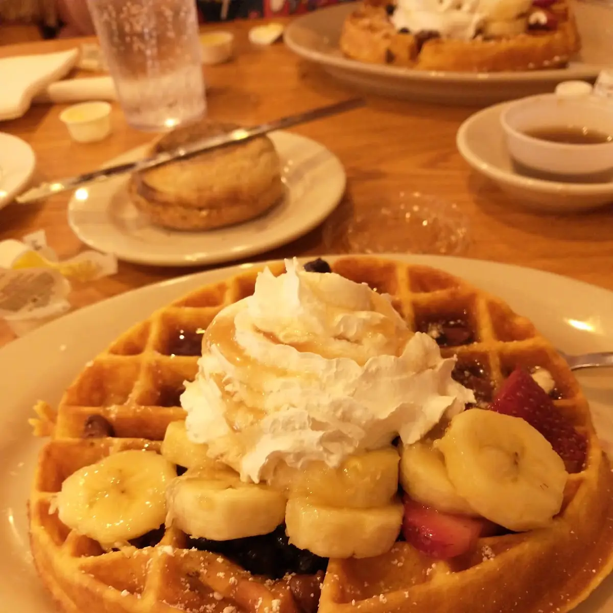 Fruited Belgian Waffle