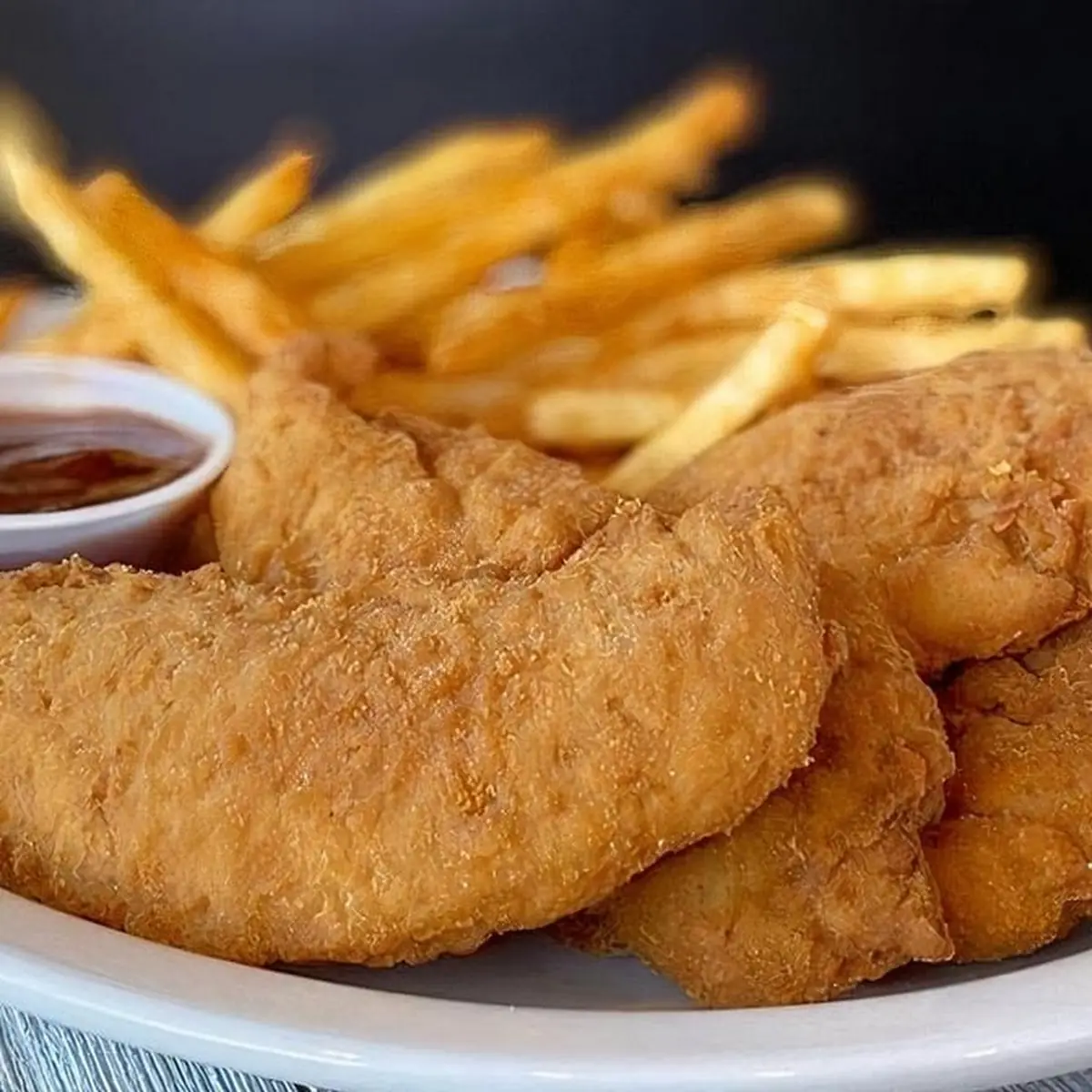 Chicken Strips and Fries