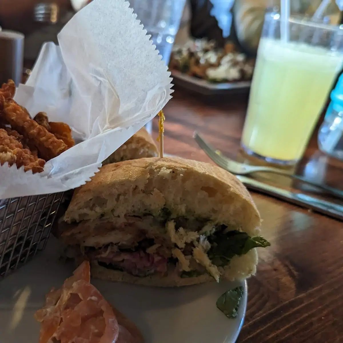 Perfect Pesto Sandwich