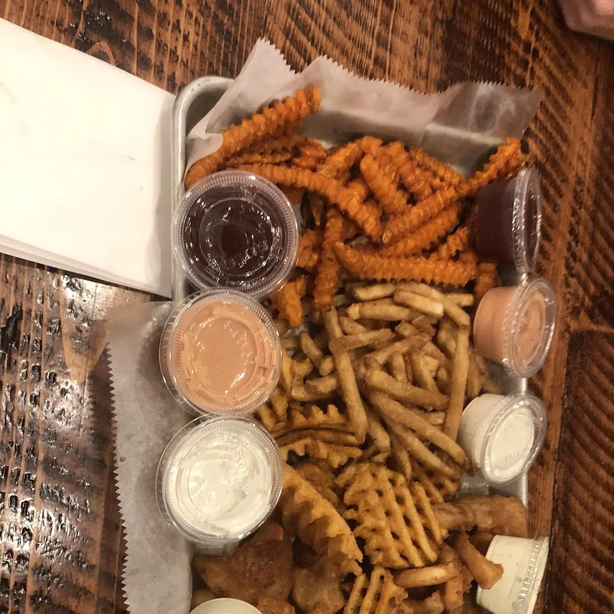 Seasoned Waffle Fries