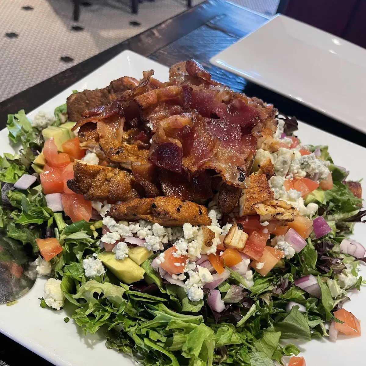 West Coast Salad with Blackened Chicken