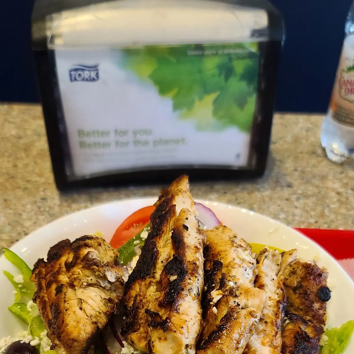 Greek Salad with Chicken