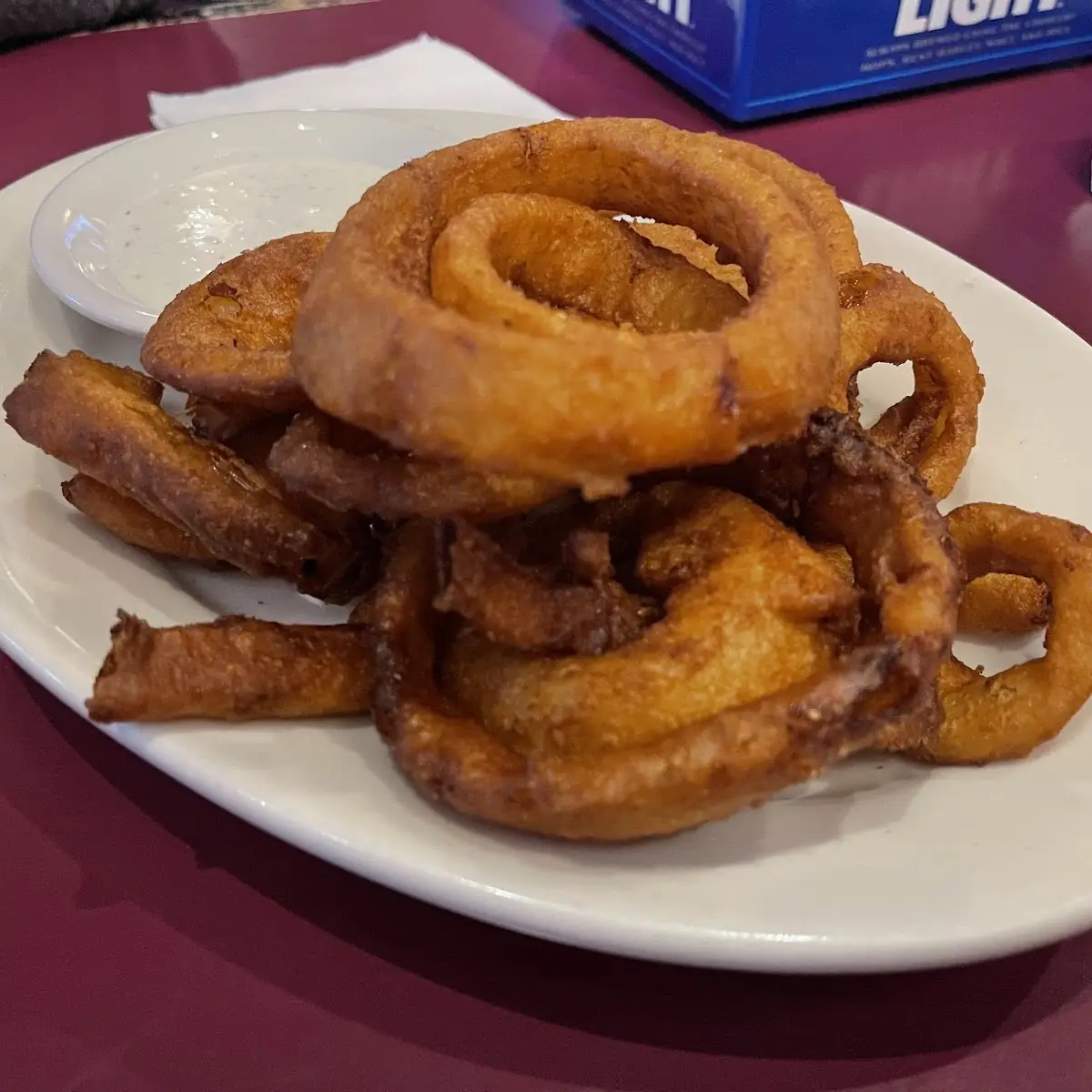 Beer Battered Onion Rings