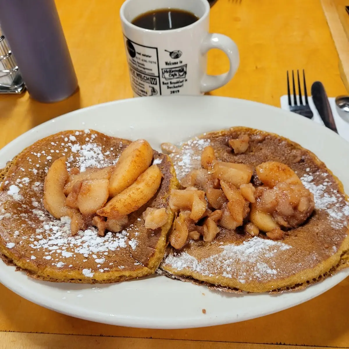 Pumpkin Short Stack Pancakes