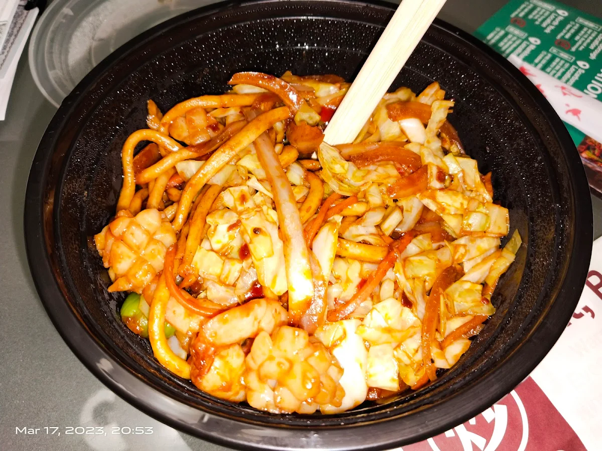 Shrimp & Pork Wonton Soup Noodle