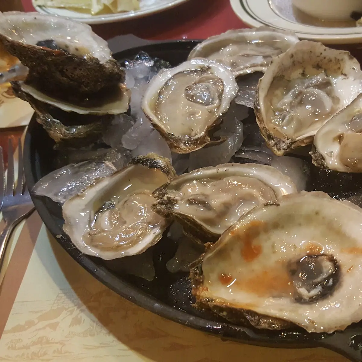 Oysters on the Half Shell