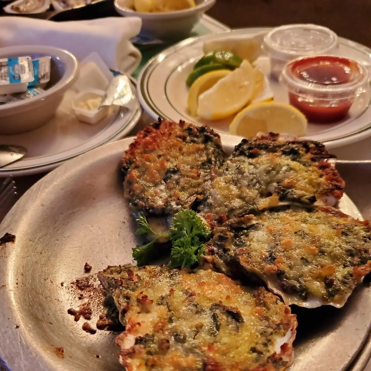 Oysters Rockefeller