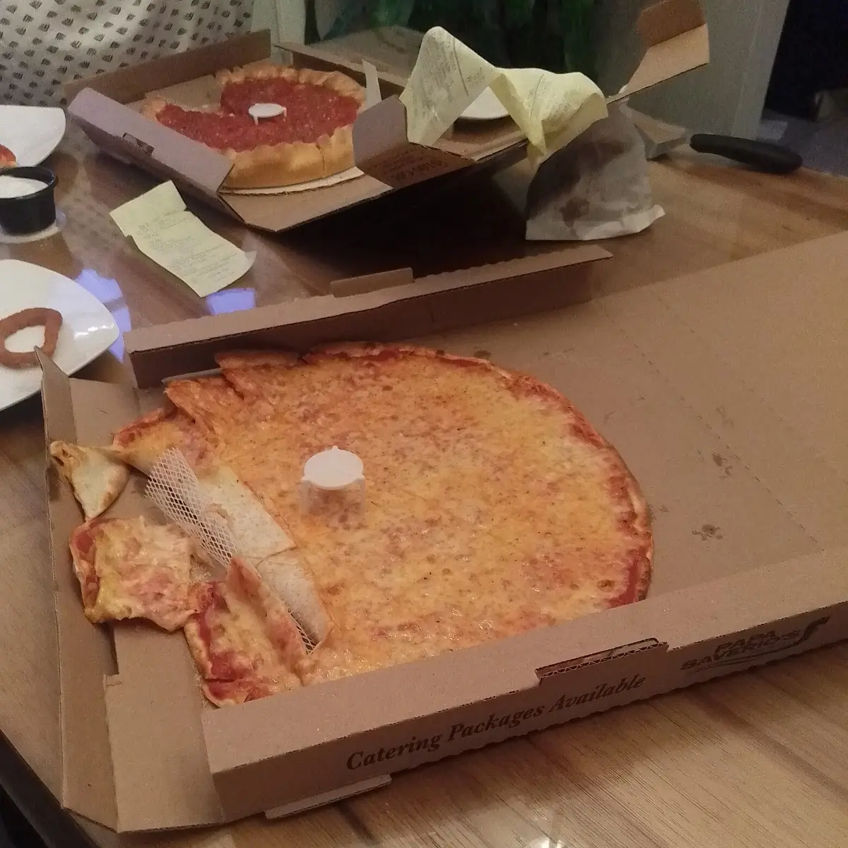 Thin Crust Cheese Pizza