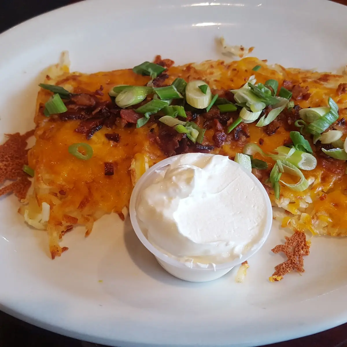 Side Loaded Hash Browns
