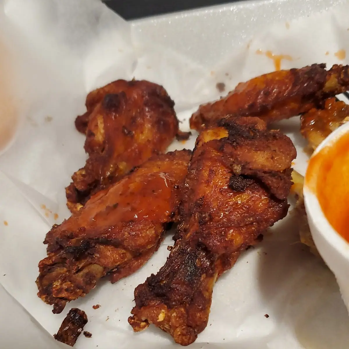 Overdone Chicken Wings