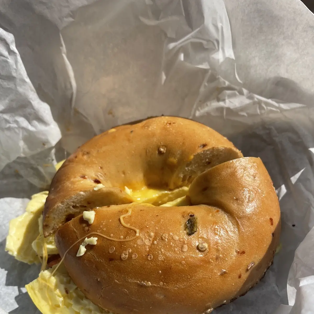 Egg and Cheese Breakfast Sandwich