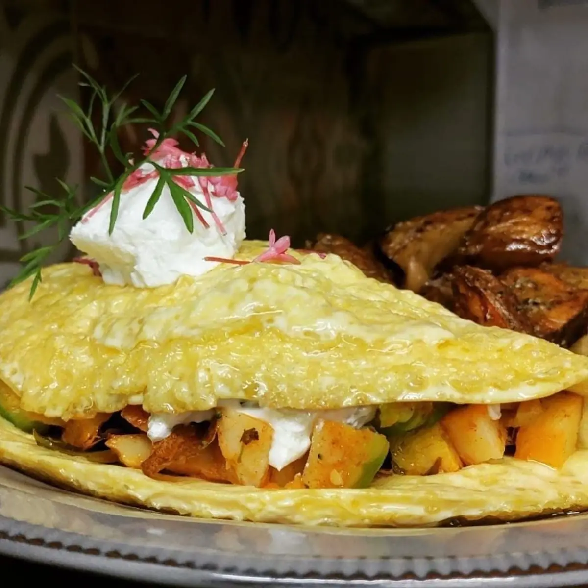 Churrasco Cheesesteak Omelette