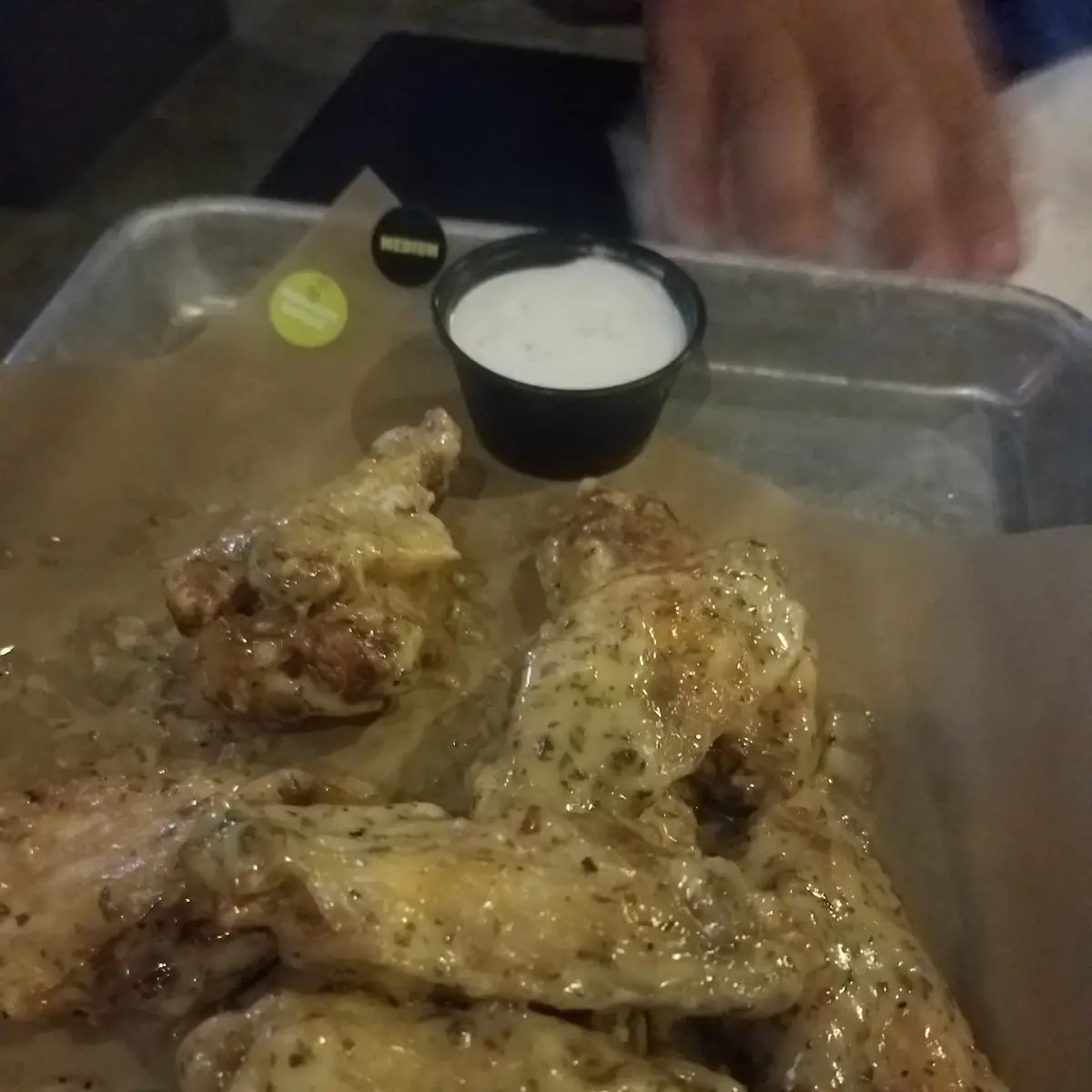 Garlic Parmesan Wings