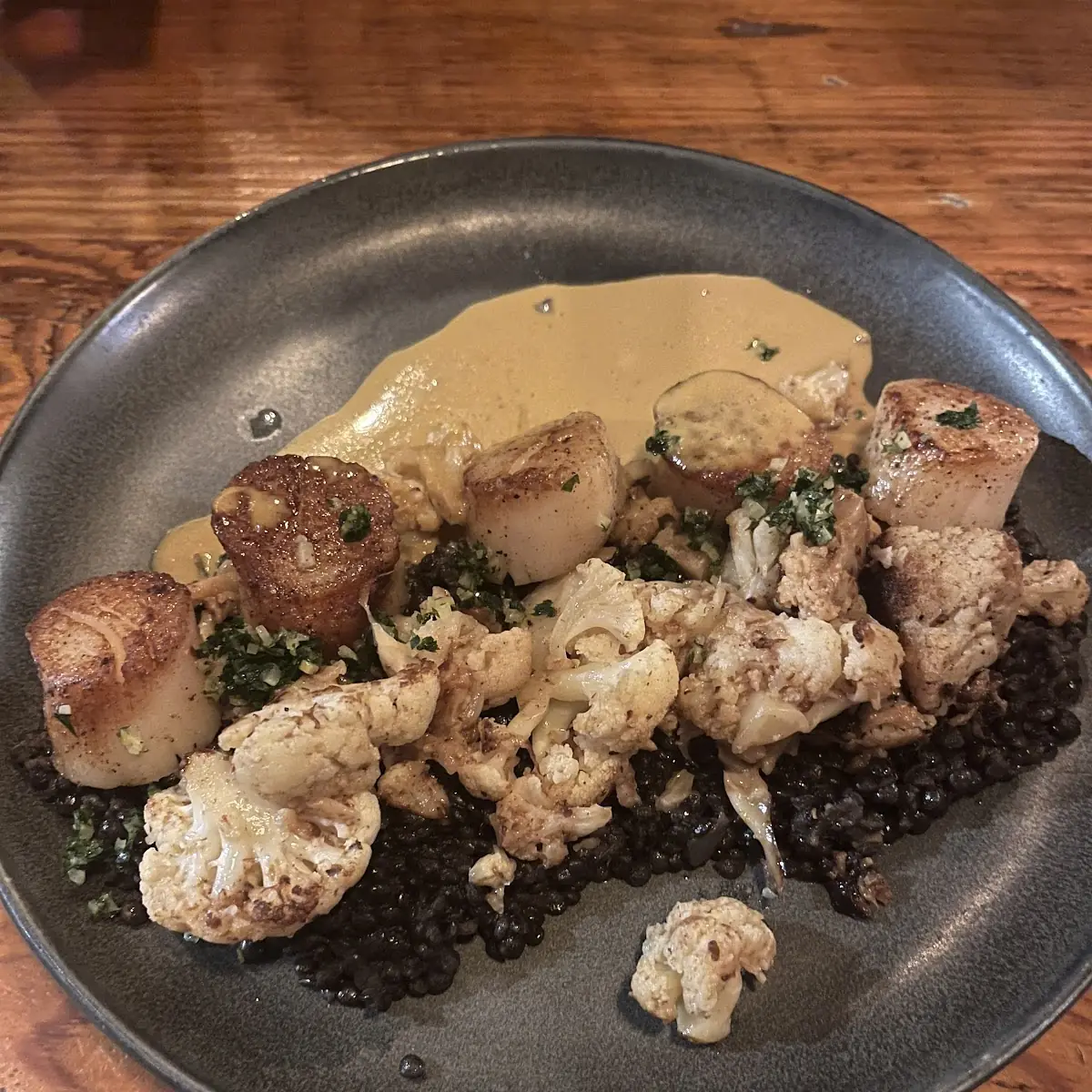 Pan Seared Scallops sp26