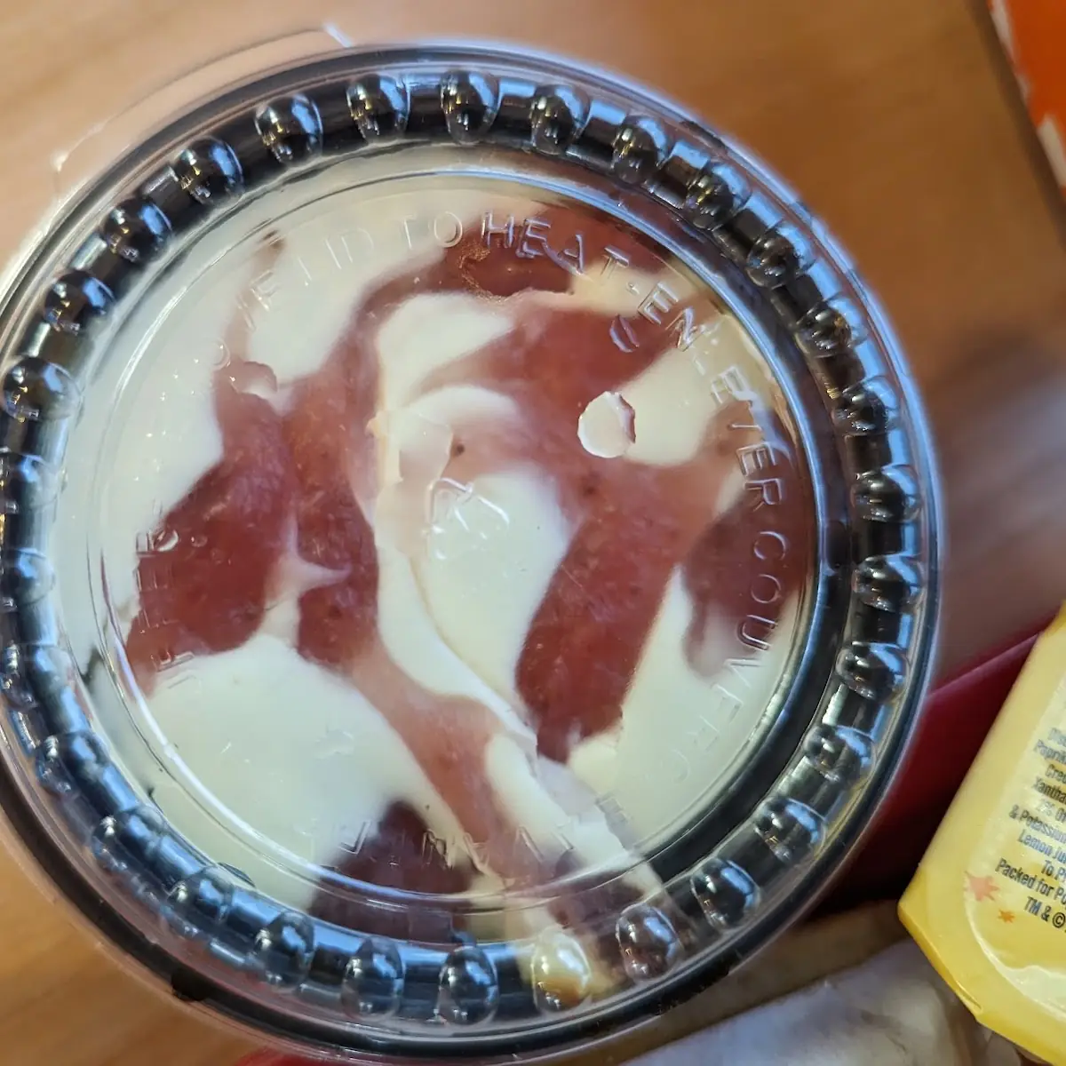 Popeyes Strawberry Cheesecake