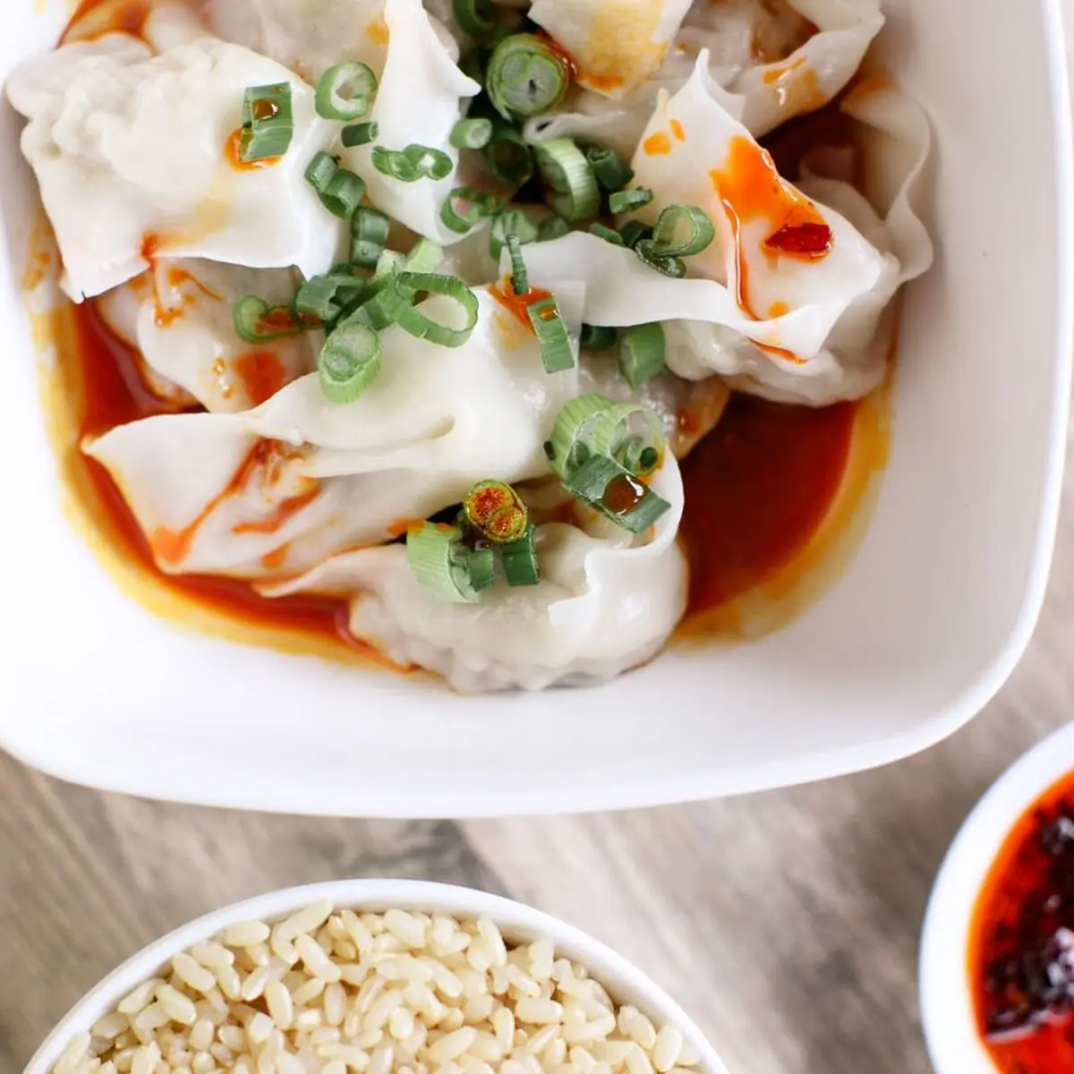 Chili Oil Wontons
