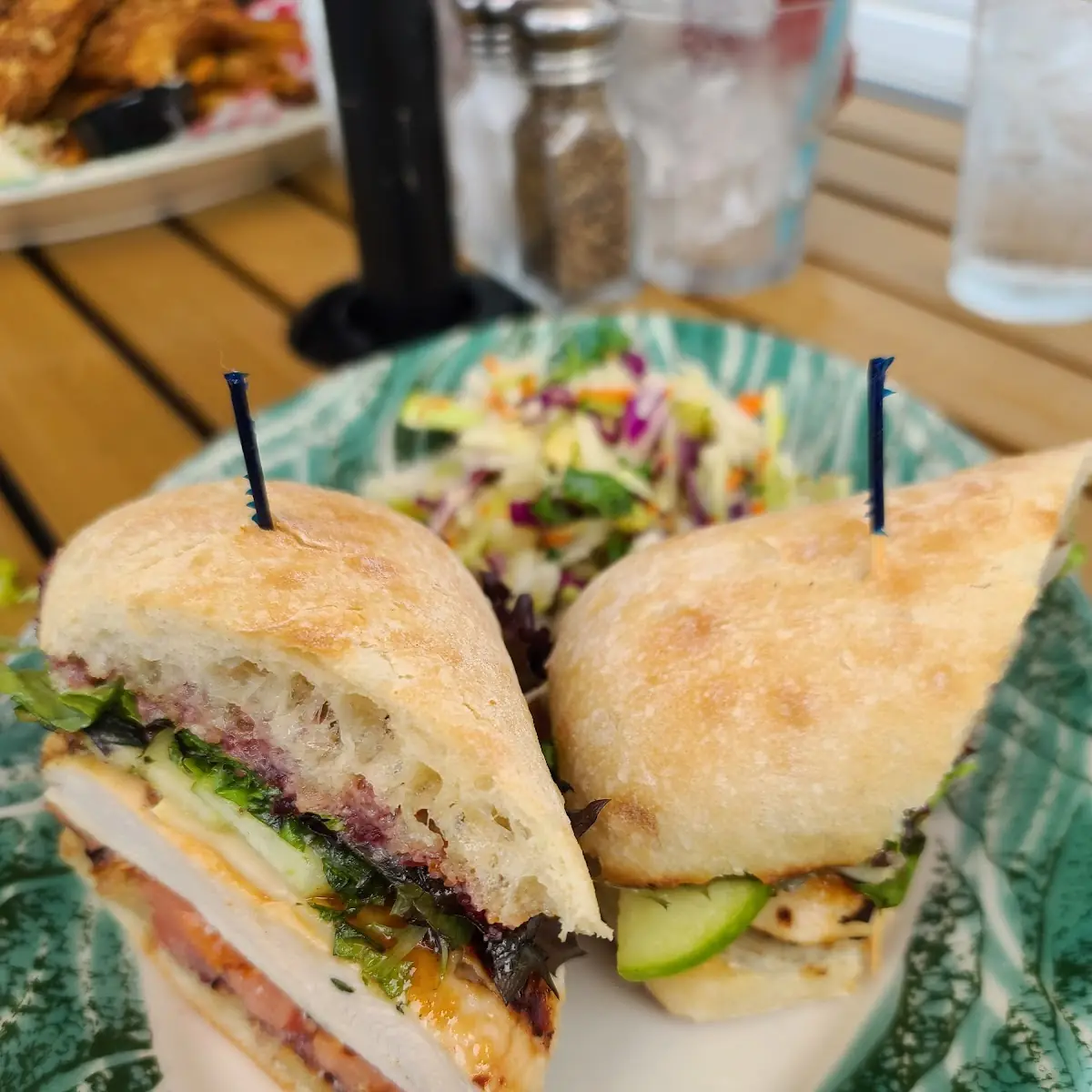 Grilled Chicken with Brie and Fig Jelly