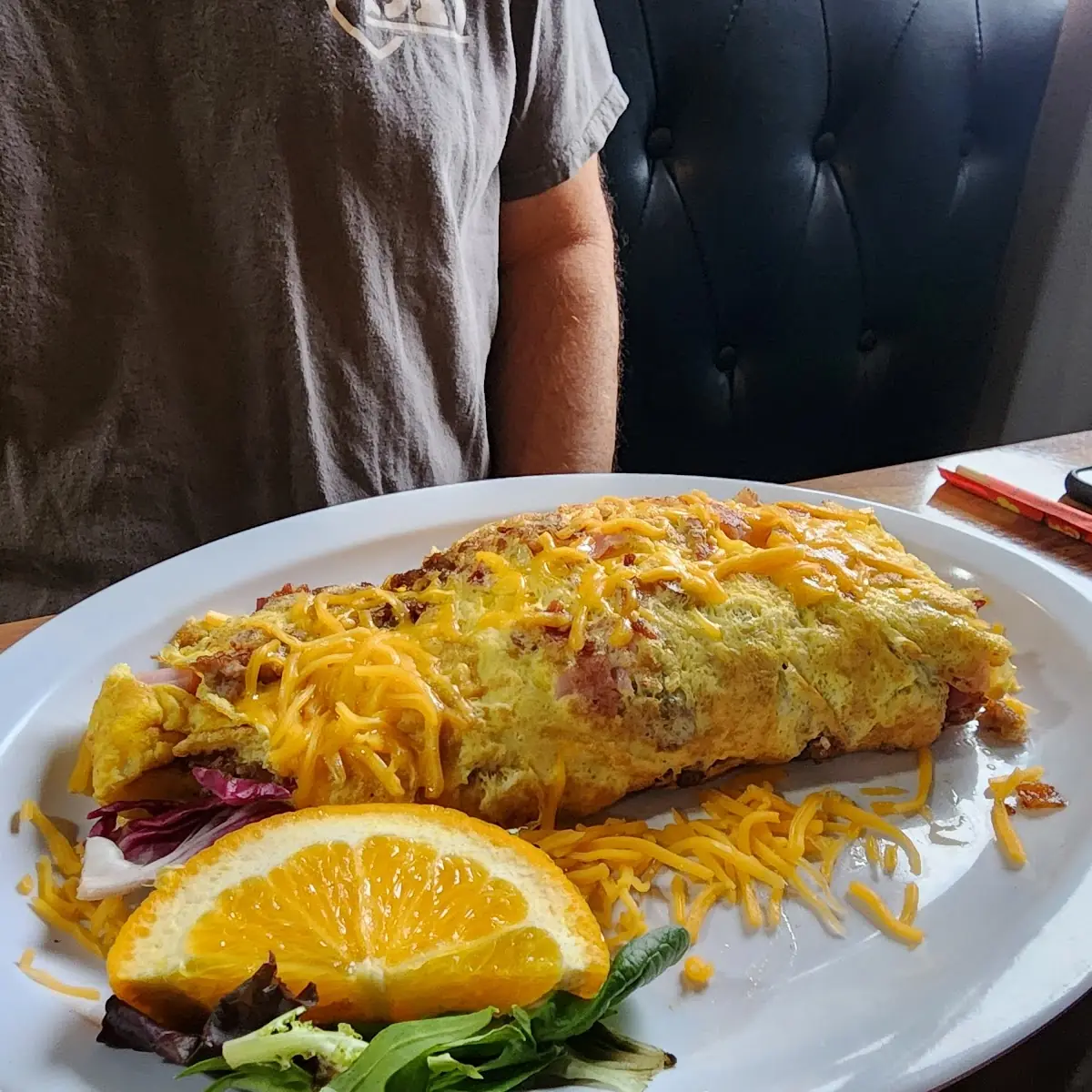 Ham and Cheese Omelette