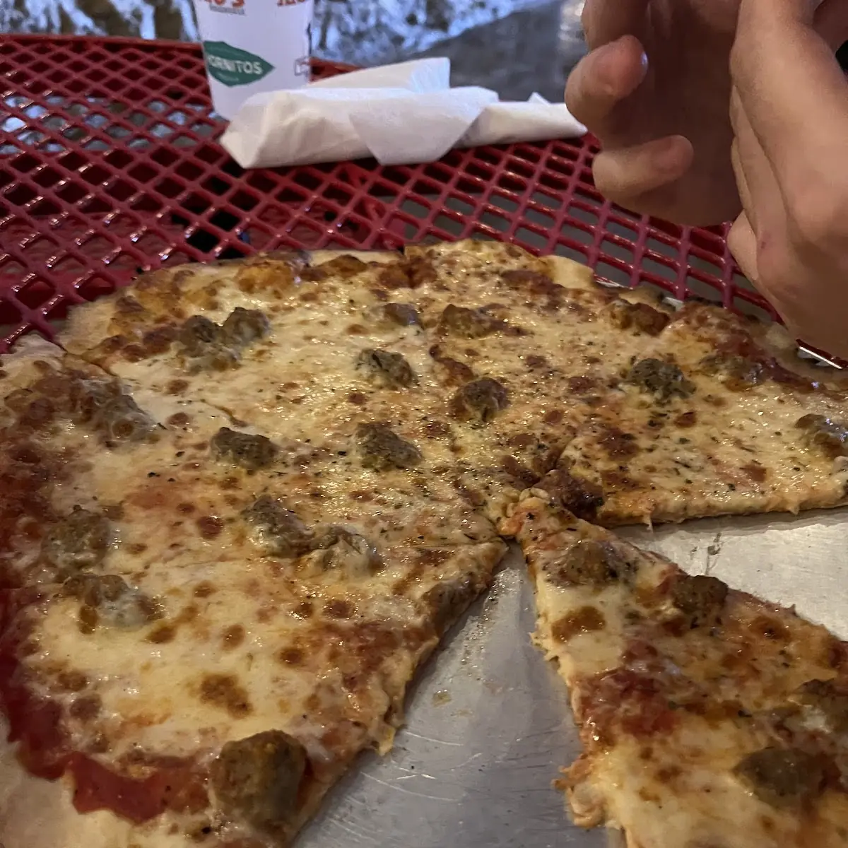 Sausage Pizza