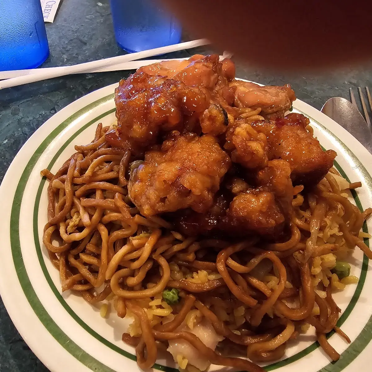 General TSO's Chicken Broccoli