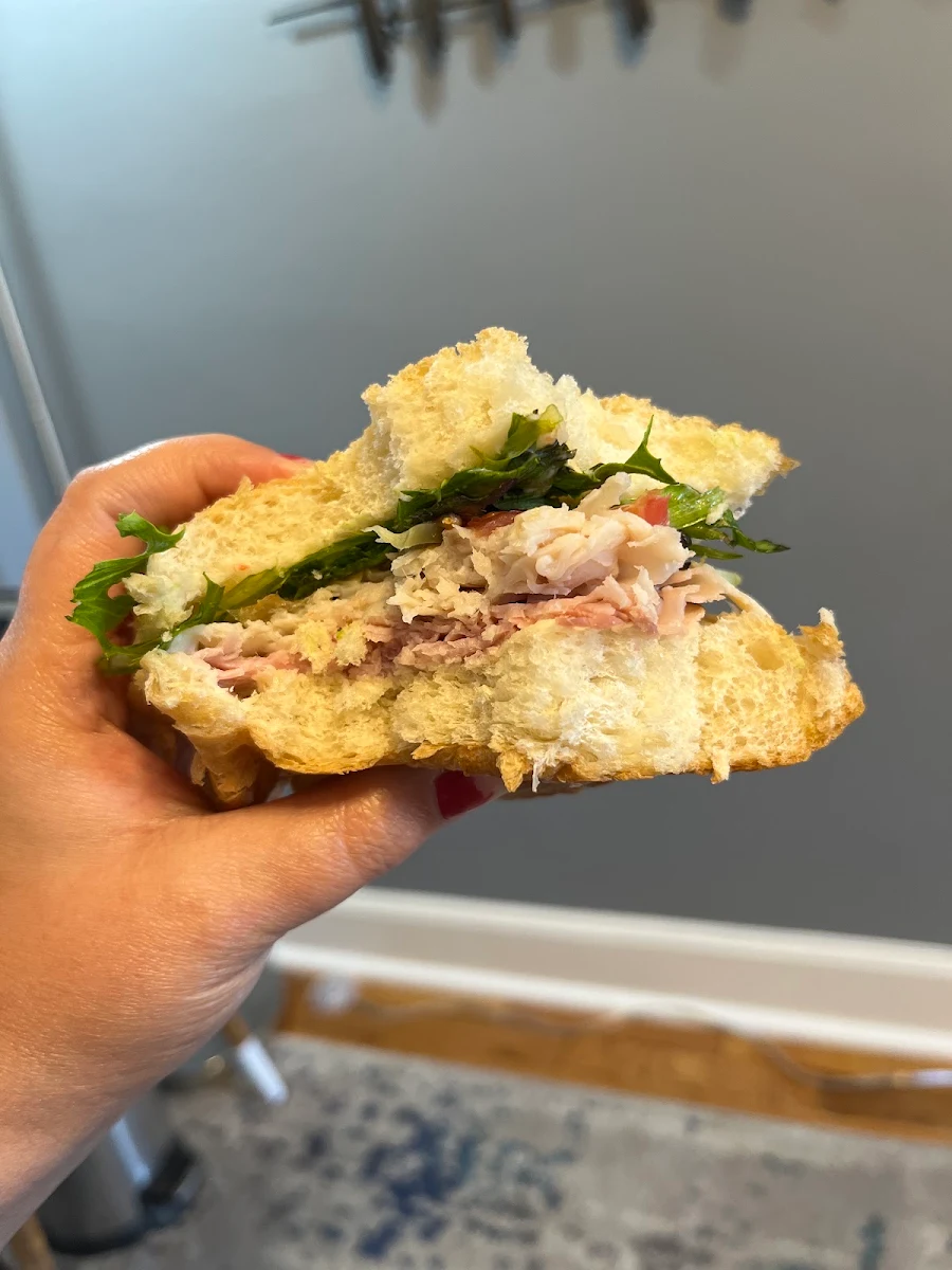 Club Sandwich with Pickles