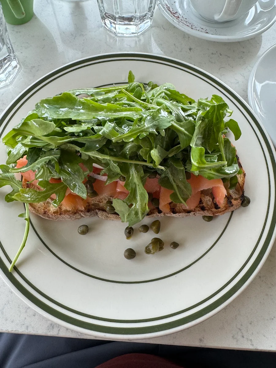 Smoked Salmon Tartine