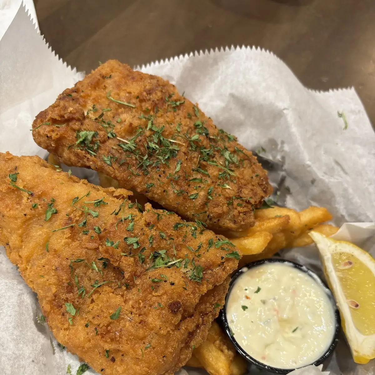 Beer Battered Fish and Chips