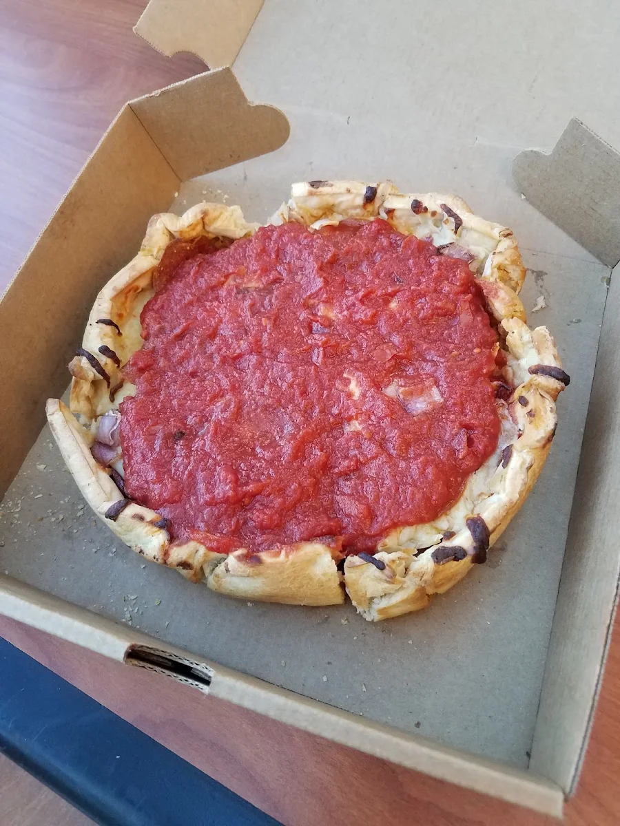 Chicago Style Deep Dish Pizza