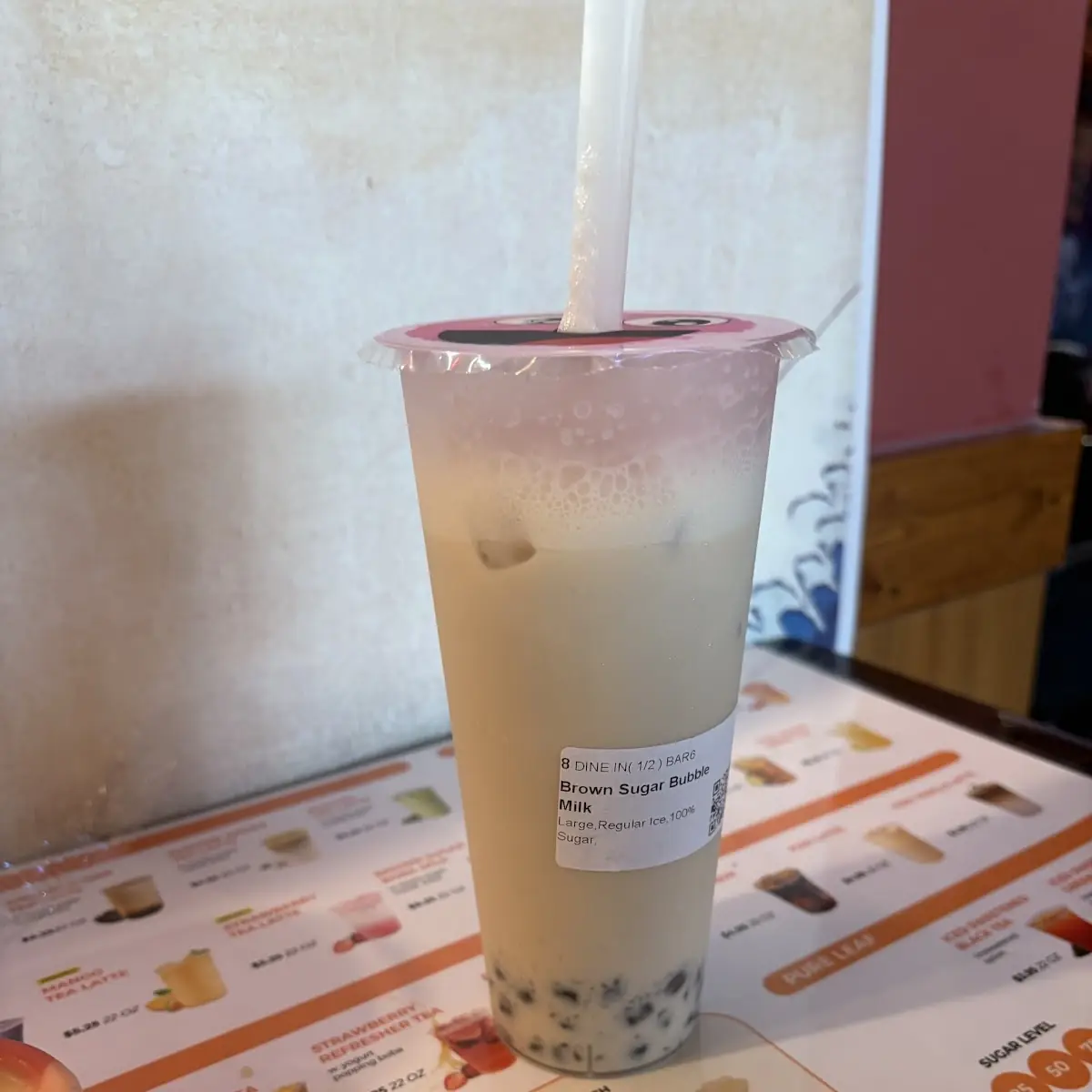 Brown Sugar Bubble Milk
