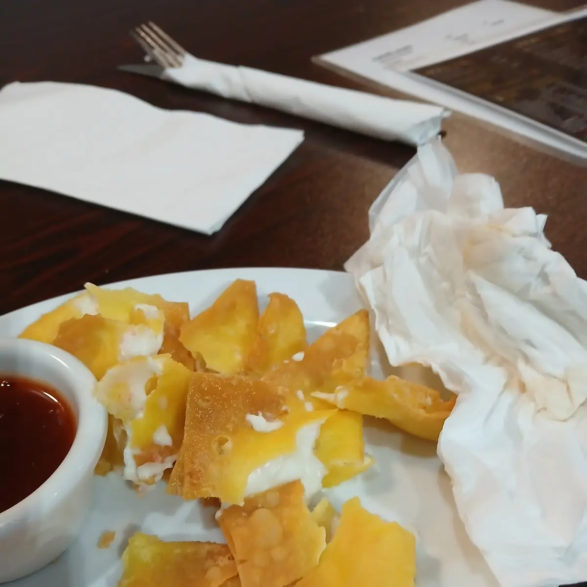 Crab Cheese Rangoon