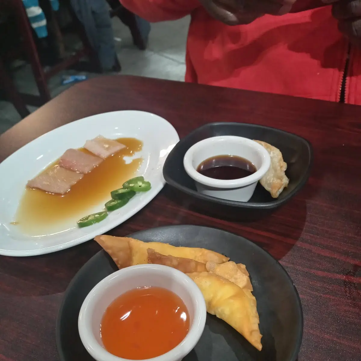 Spring Rolls Crab Rangoons