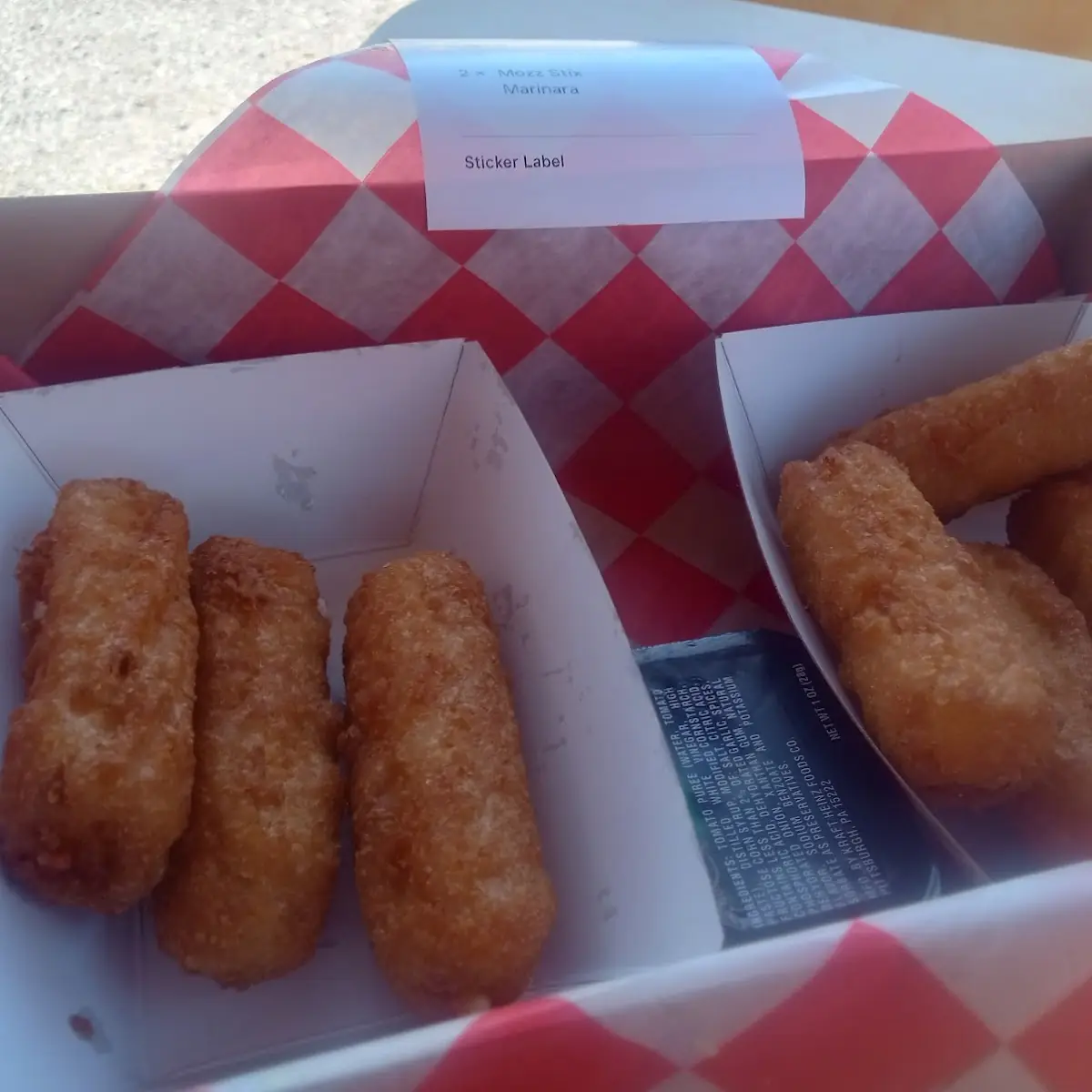 Mozzarella Sticks
