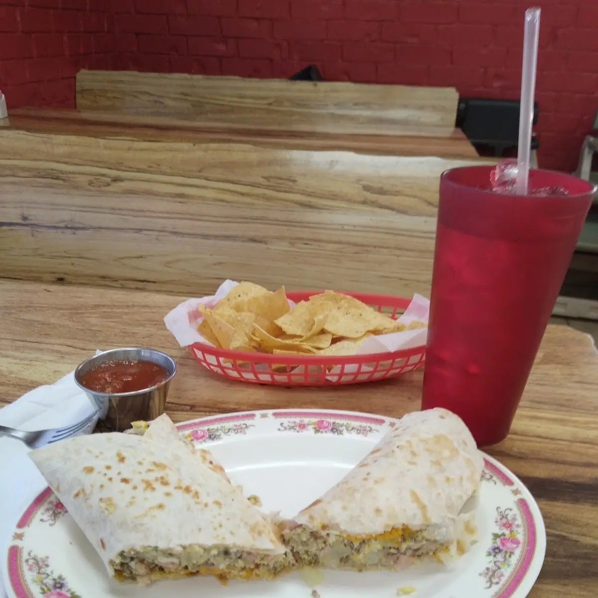 All Meat Breakfast Burrito