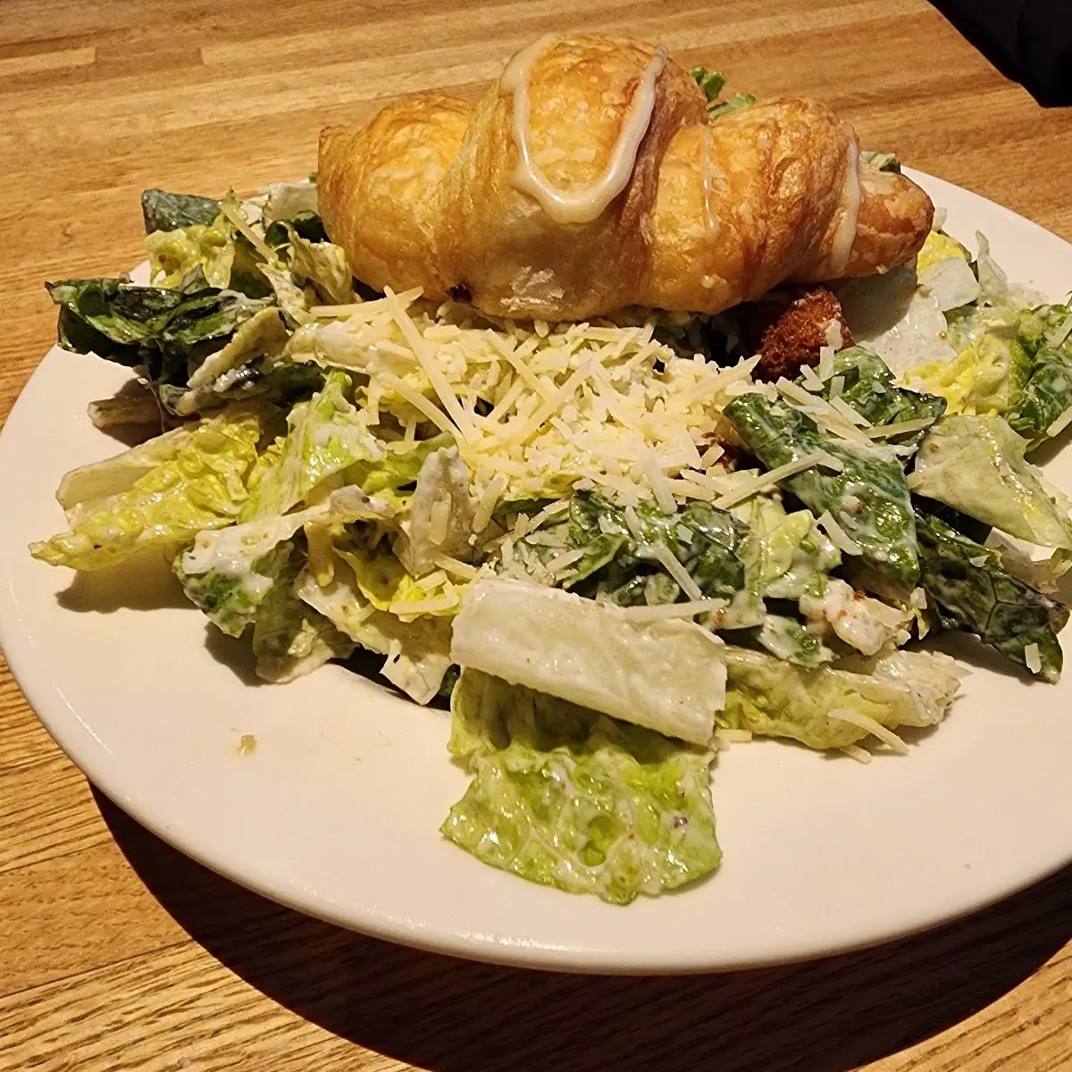 Caesar Salad with Salmon